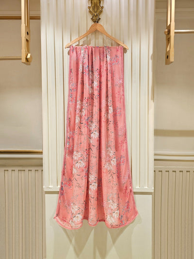 3 Piece - Pure Cotton Net Embroidered Suit