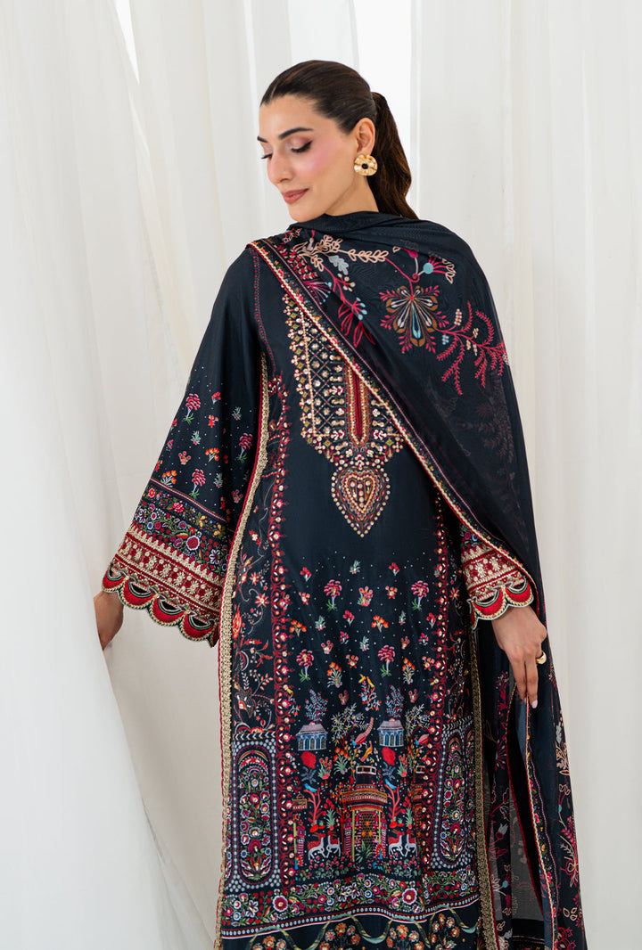 Premium Crepe Silk 3 Piece Suit