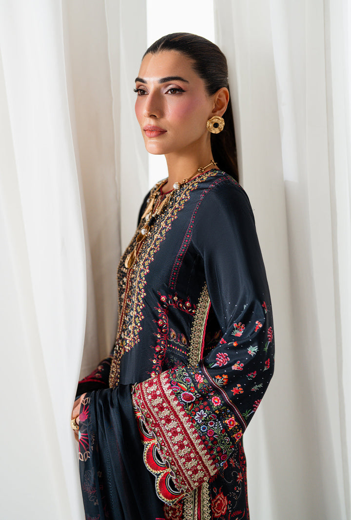 Premium Crepe Silk 3 Piece Suit