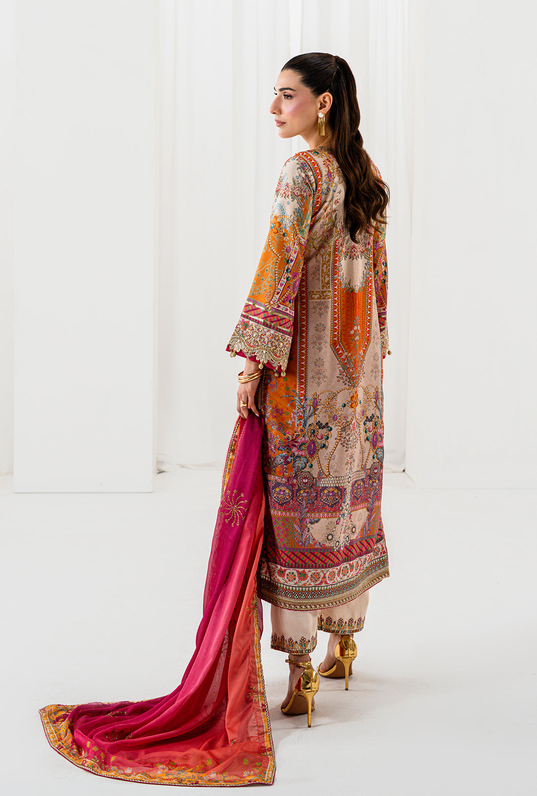 Premium Crepe Silk 3 Piece Suit