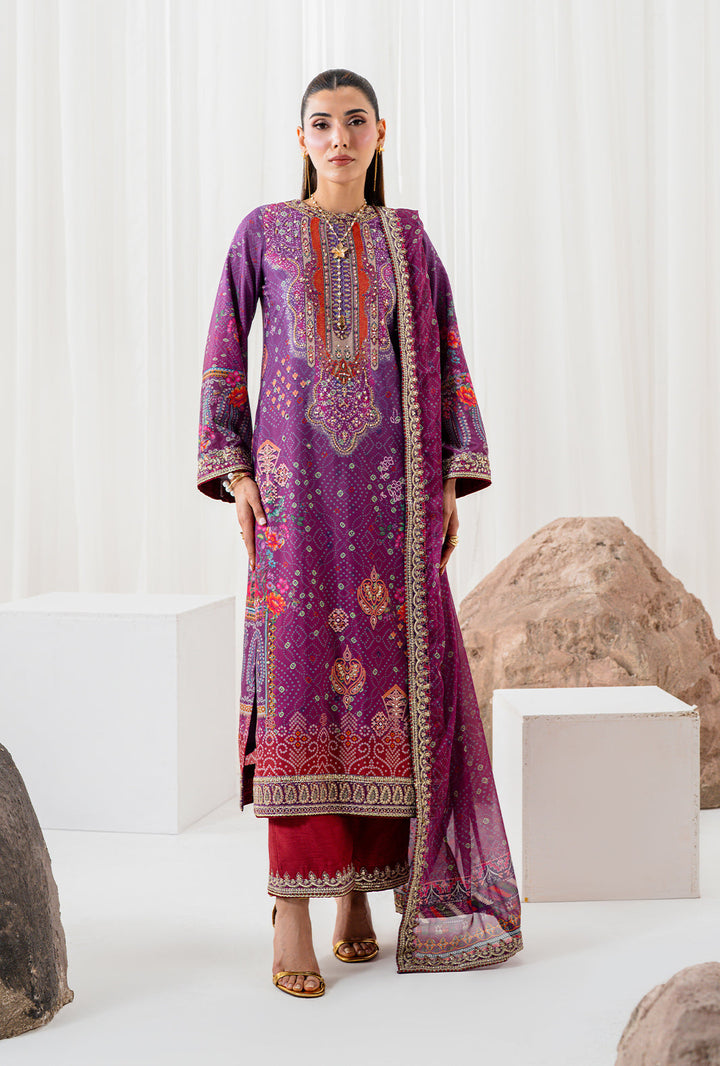Premium Crepe Silk 3 Piece Suit