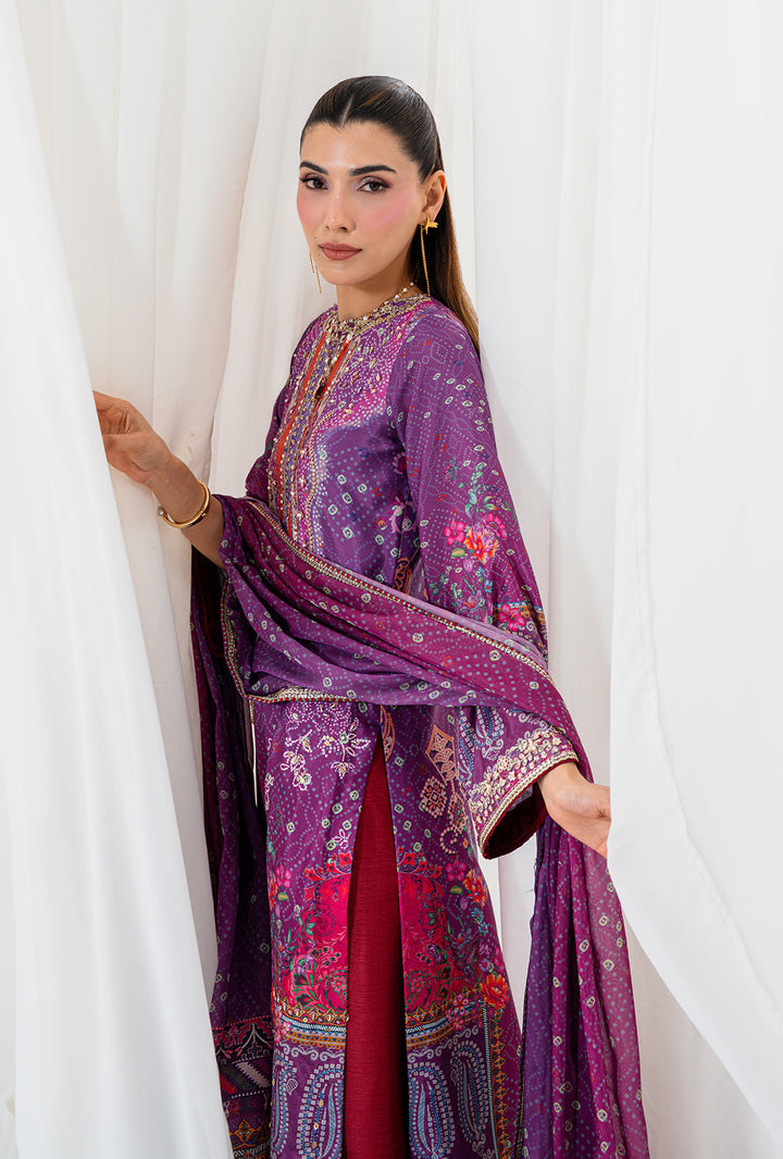 Premium Crepe Silk 3 Piece Suit