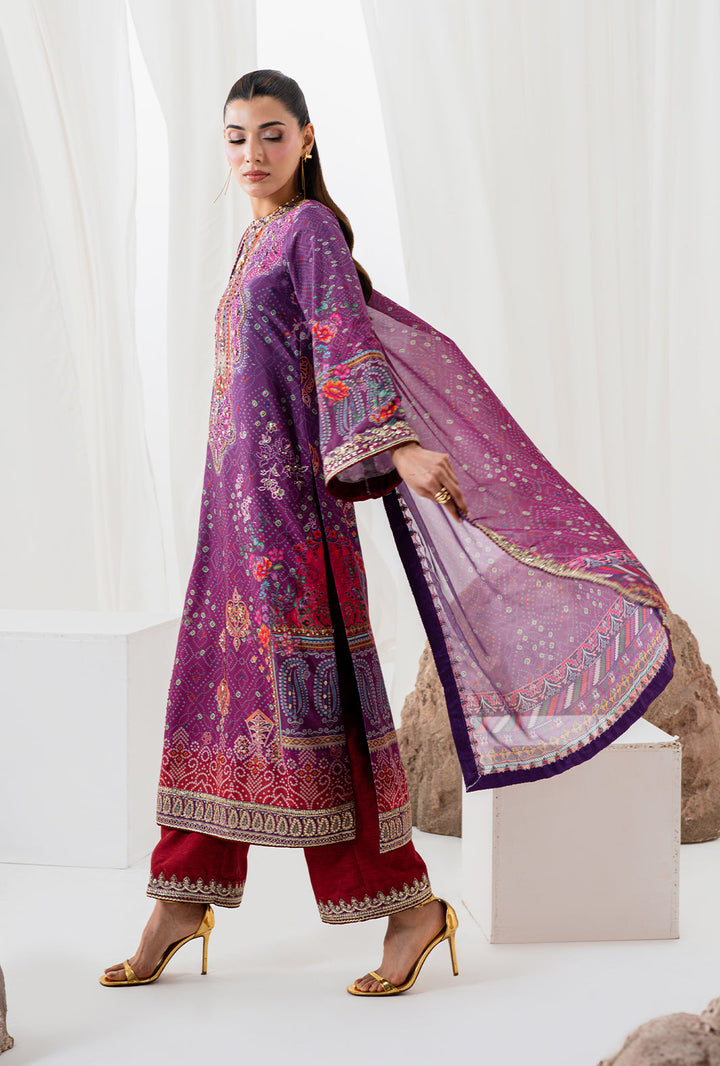 Premium Crepe Silk 3 Piece Suit
