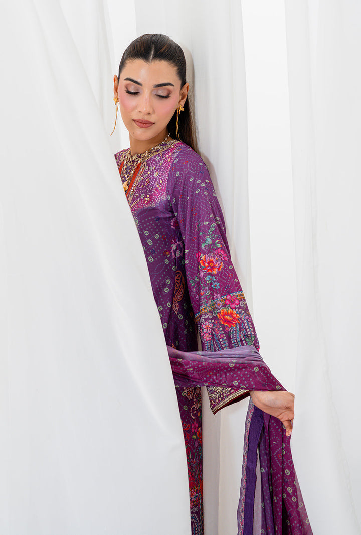 Premium Crepe Silk 3 Piece Suit