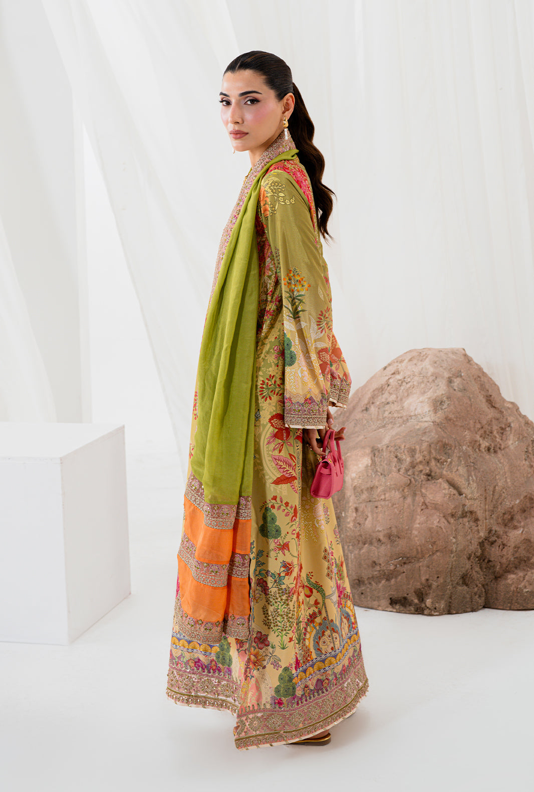 Premium Crepe Silk 3 Piece Suit