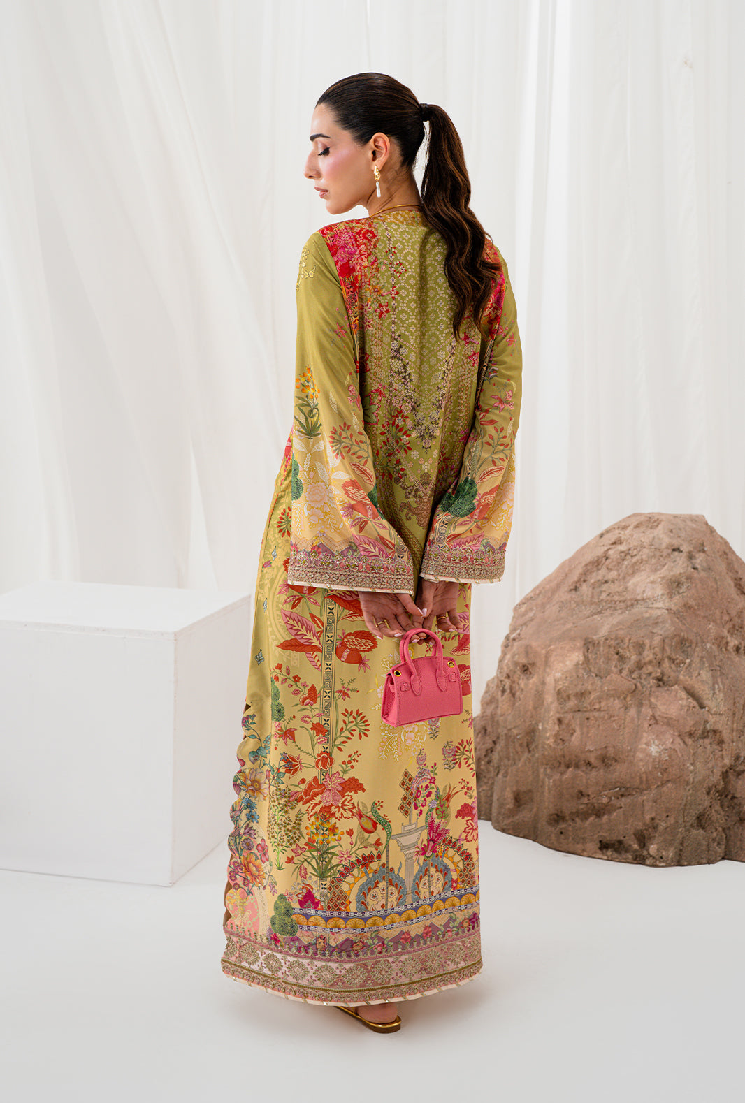 Premium Crepe Silk 3 Piece Suit