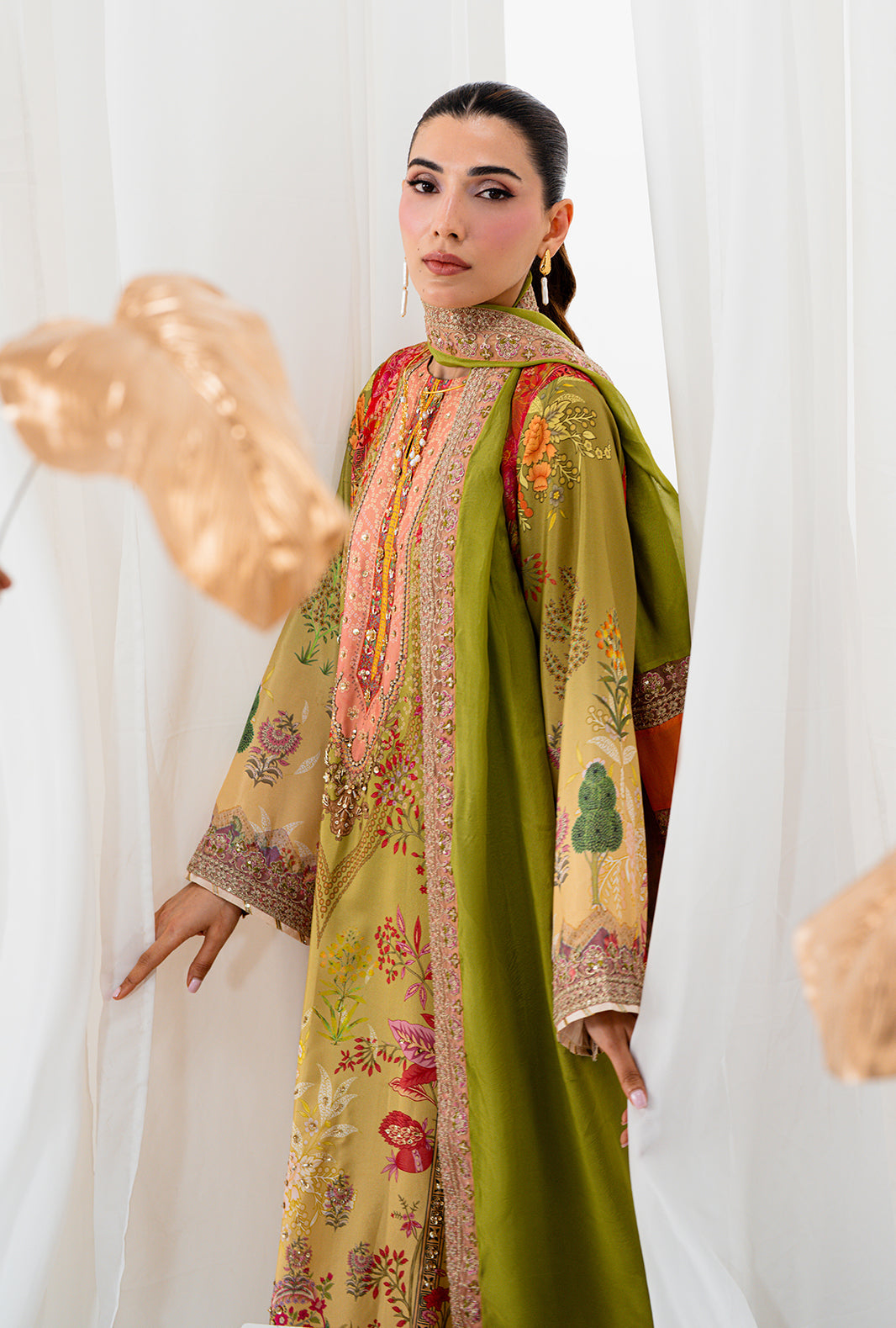 Premium Crepe Silk 3 Piece Suit