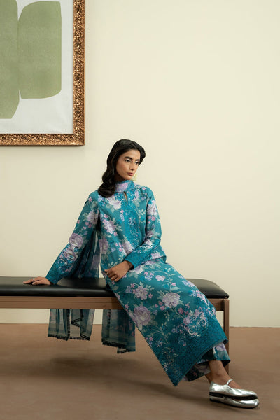 The Bare Minimum Embroidered  Lawn