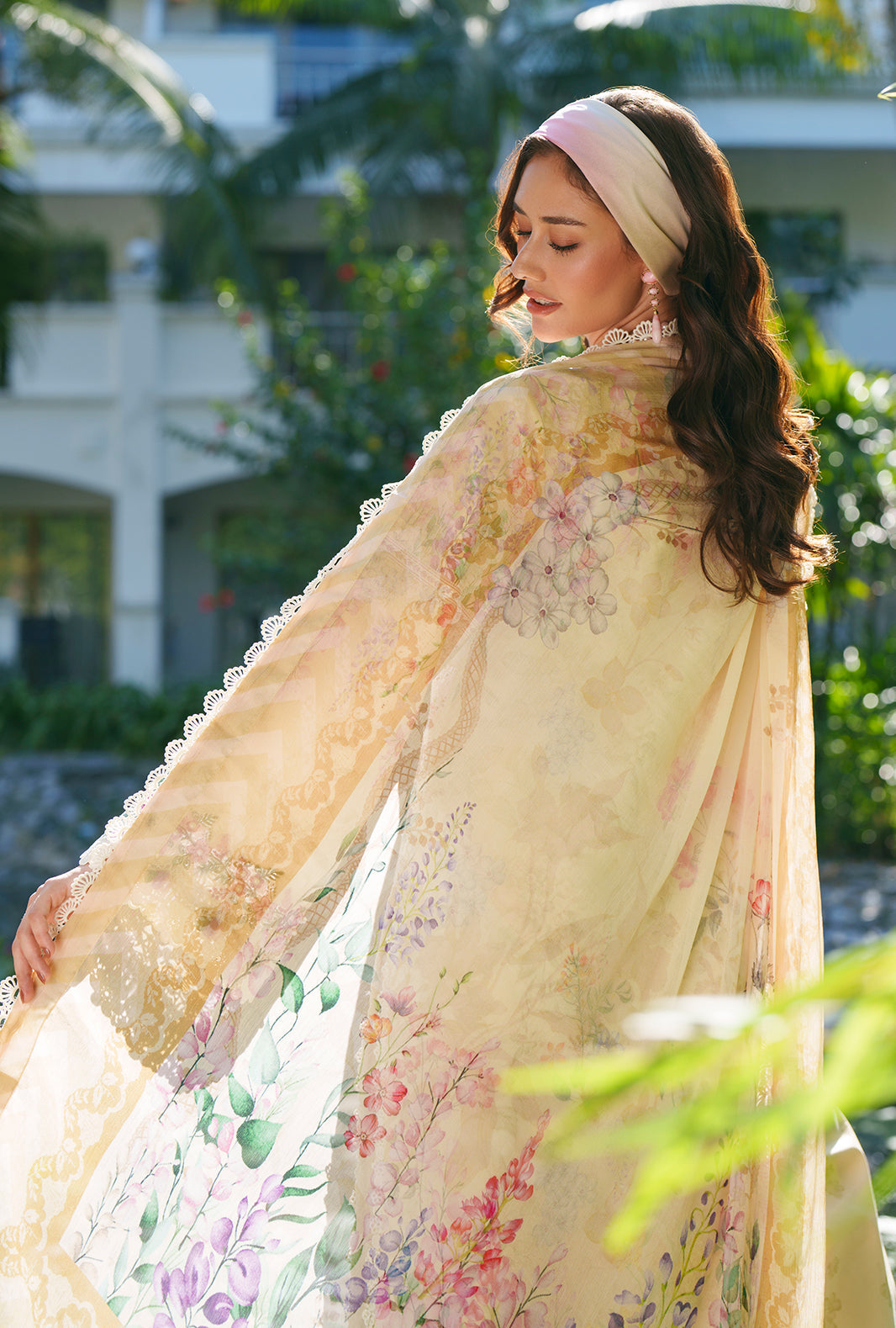 Printed Chikankari