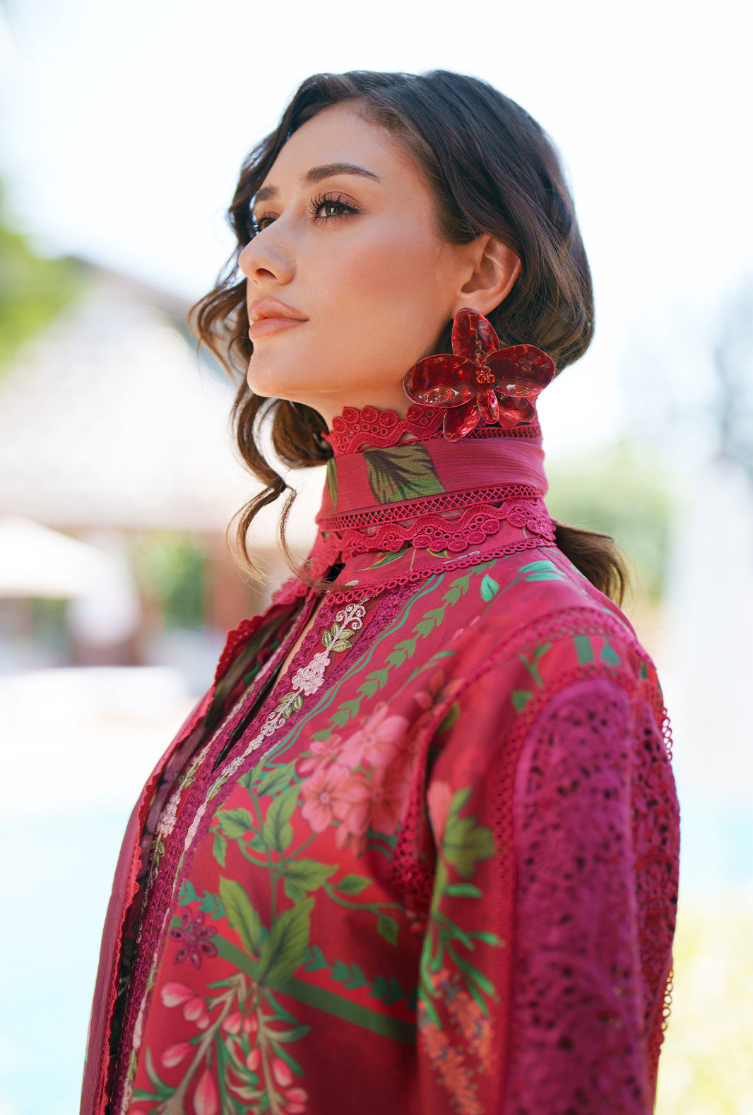 Printed Chikankari