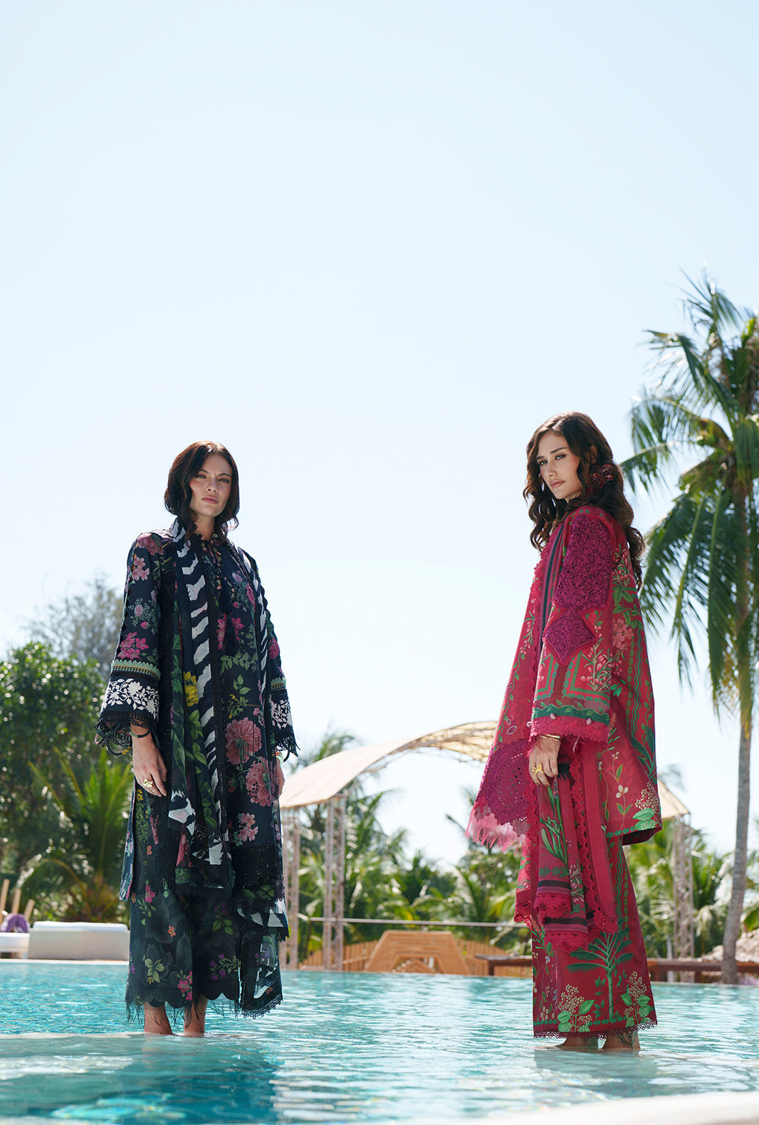 Printed Chikankari