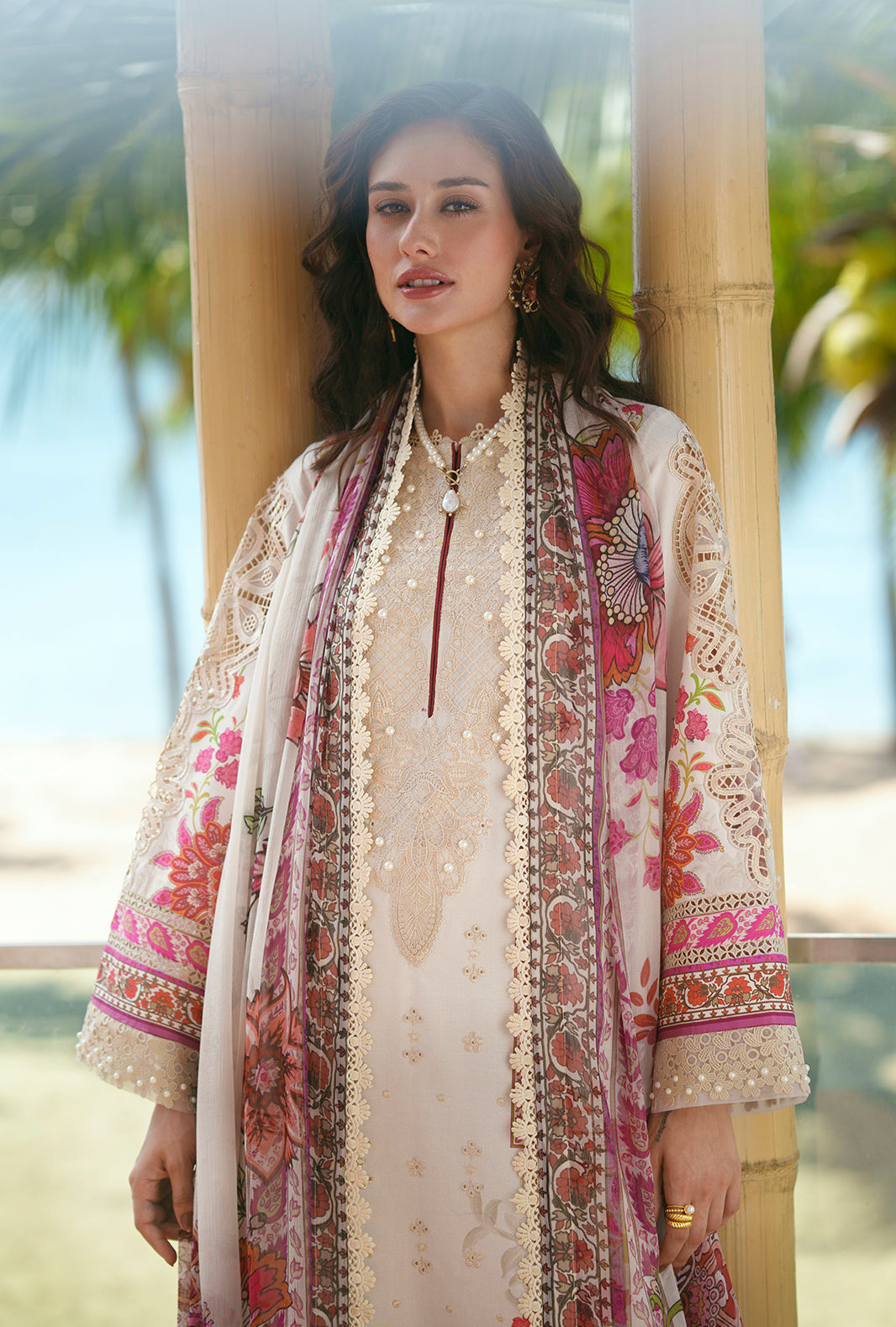 Printed Chikankari
