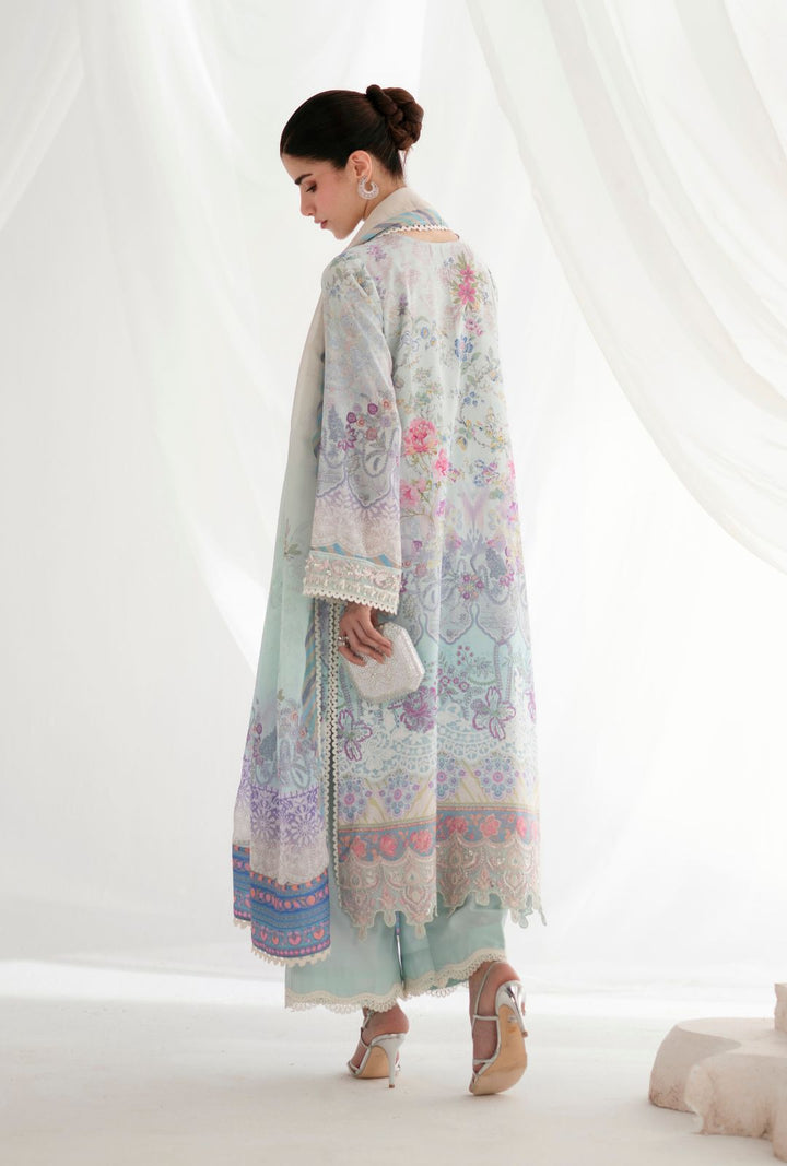 Garden Whisper Printed silk
