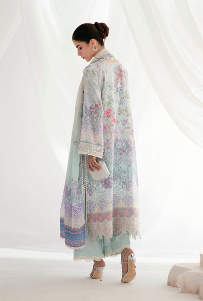 Garden Whisper Printed silk