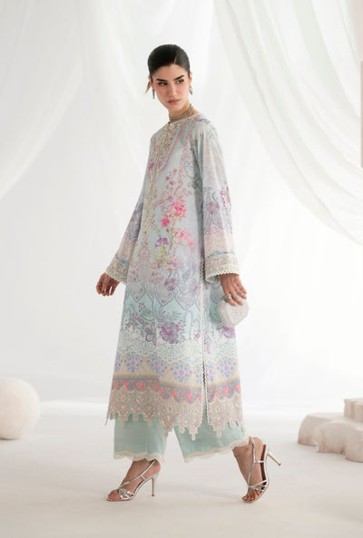 Garden Whisper Printed silk