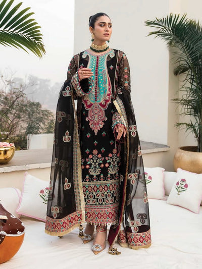 Mehrbano Ayzel by Afrozeh Embroidered Luxury Formal Suit