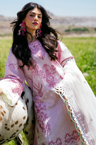 Sana Zubair Luxury Lawn - Amethyst