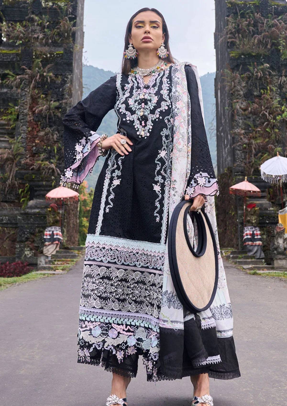 Ansab Jahangir Zoha Luxury Lawn - GOMPHRENA