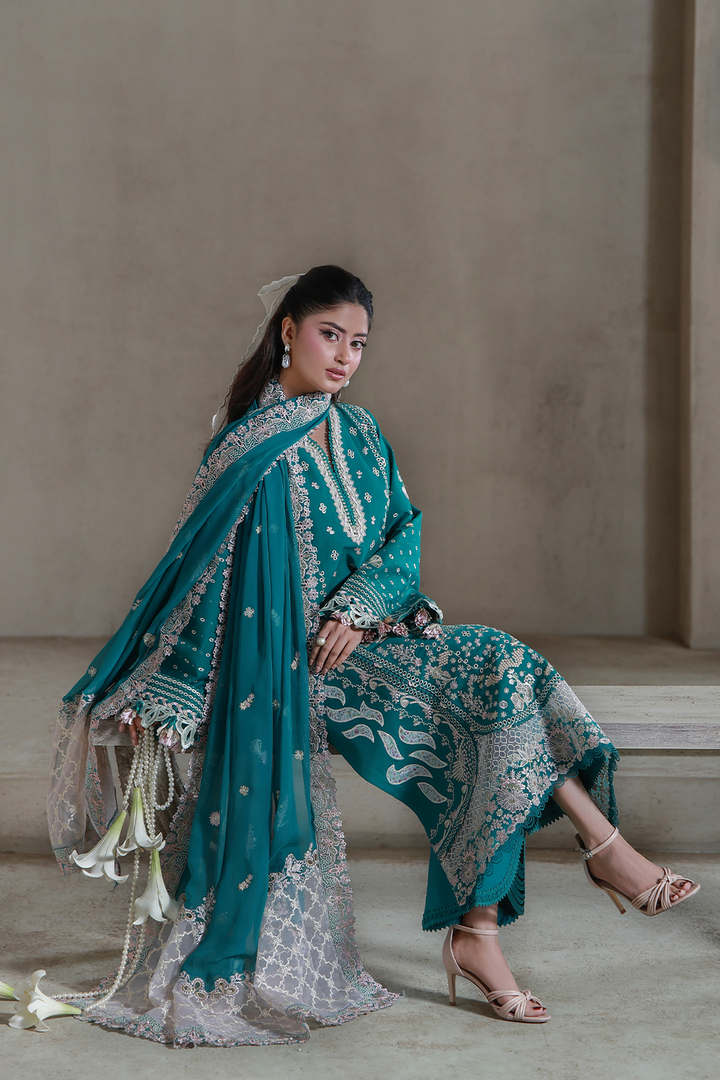 SAAGAR LUXURY FESTIVE LAWN