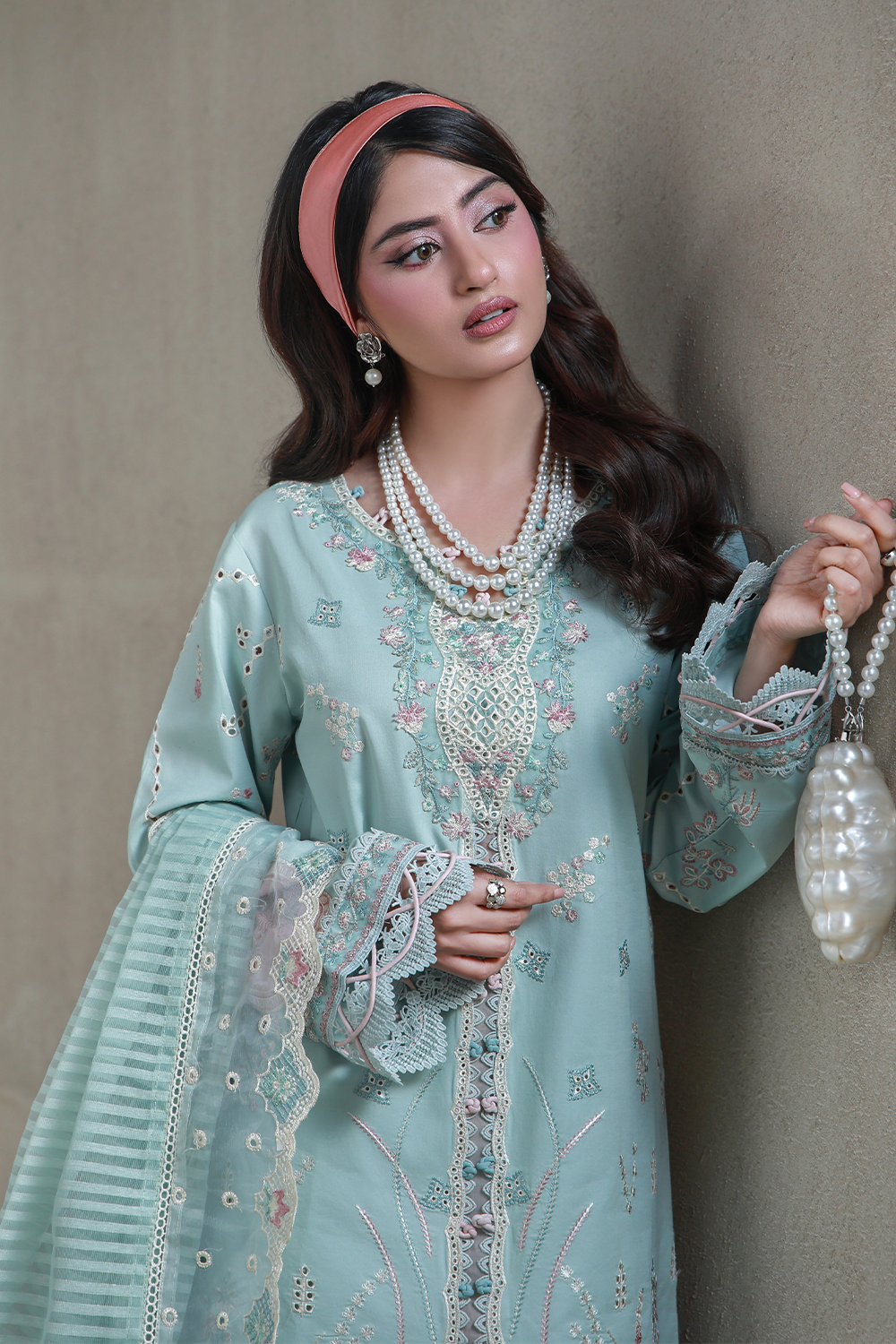 SAAGAR LUXURY FESTIVE LAWN