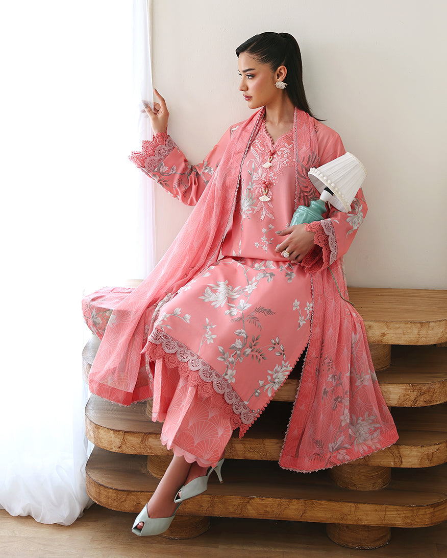 eclat garden printed lawn