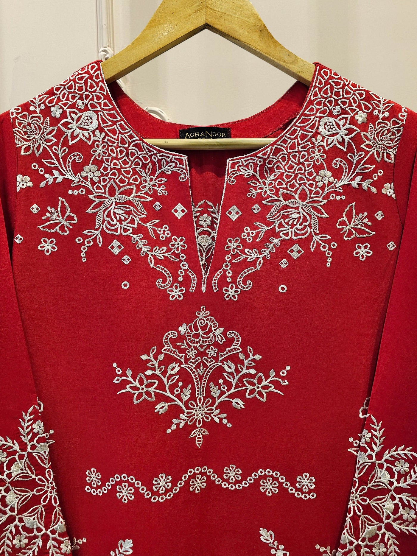 Pure Embroidered Lawn Shirt