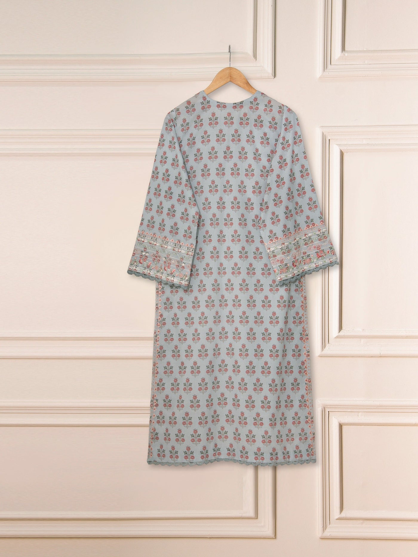2 Piece - Digital Printed Cambric Suit