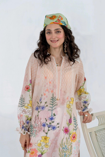 AMMARA KHAN  PRINTED LAWN KURTA