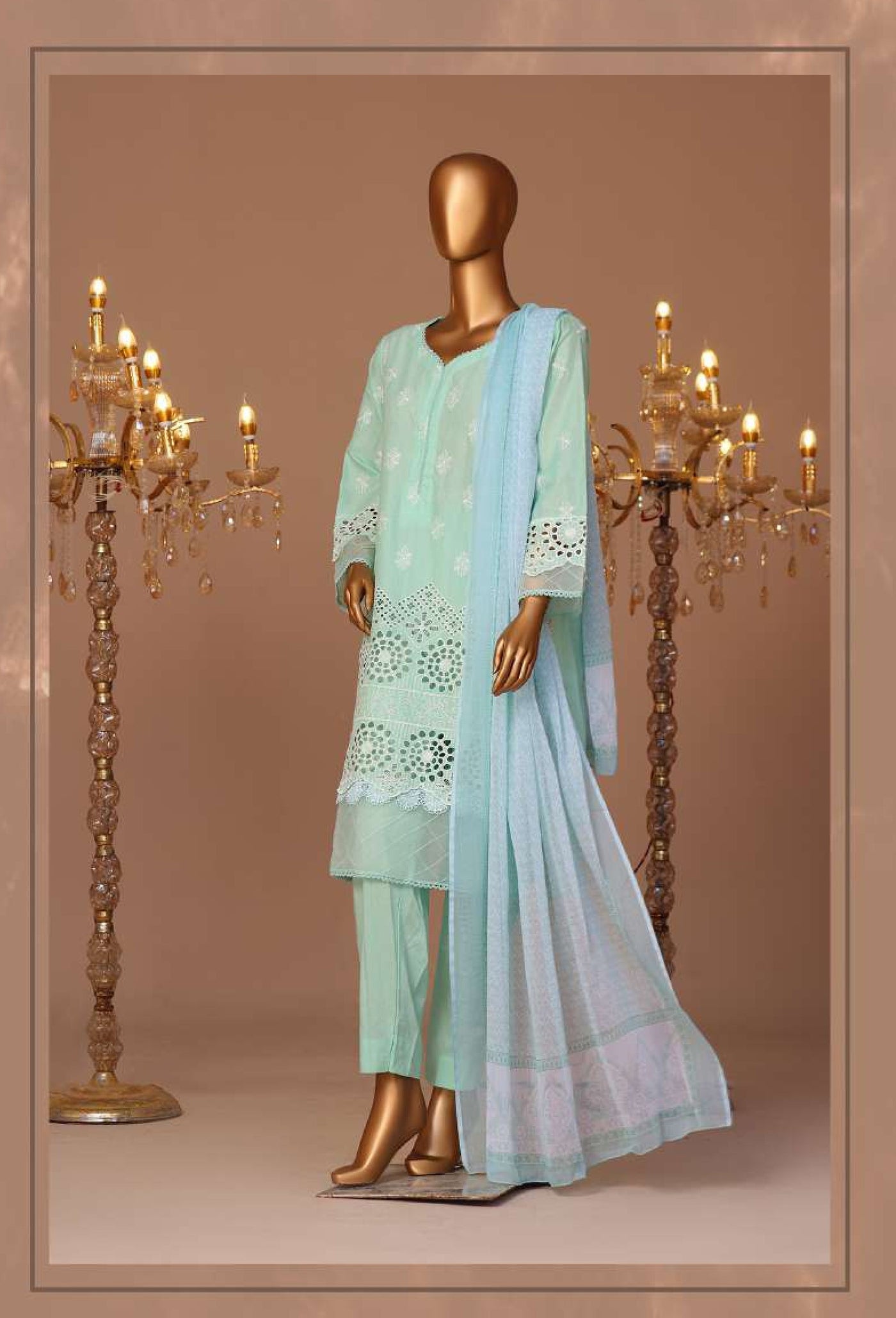 BIN SAEED COTTON LUXURY EMBROIDERED (Pret)