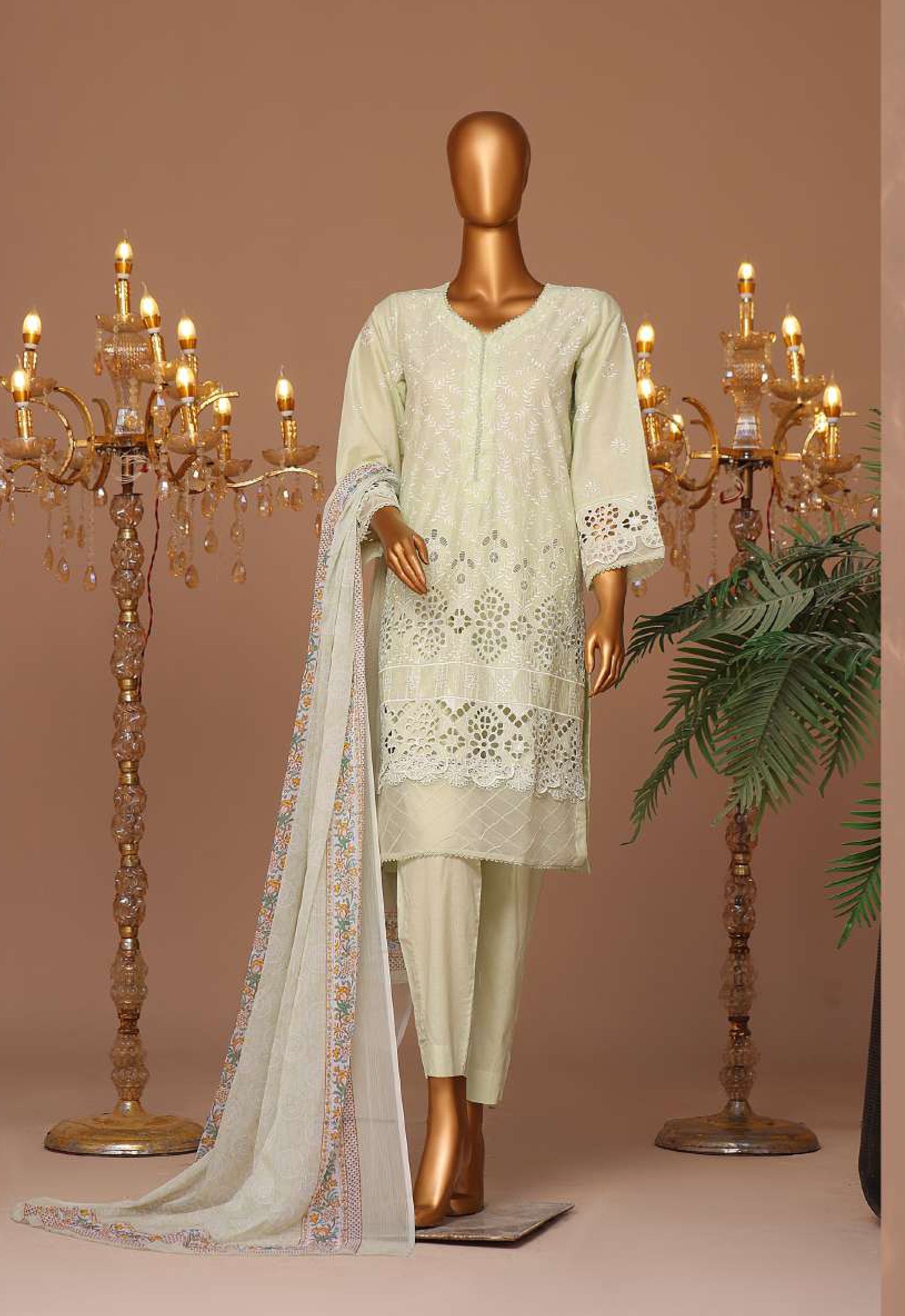 BIN SAEED COTTON LUXURY EMBROIDERED (Pret)