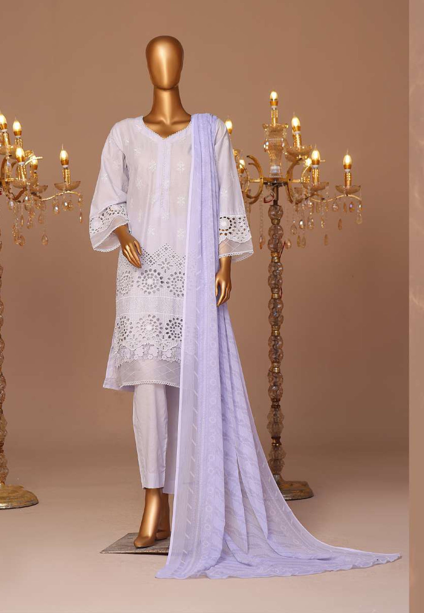 BIN SAEED COTTON LUXURY EMBROIDERED (Pret)