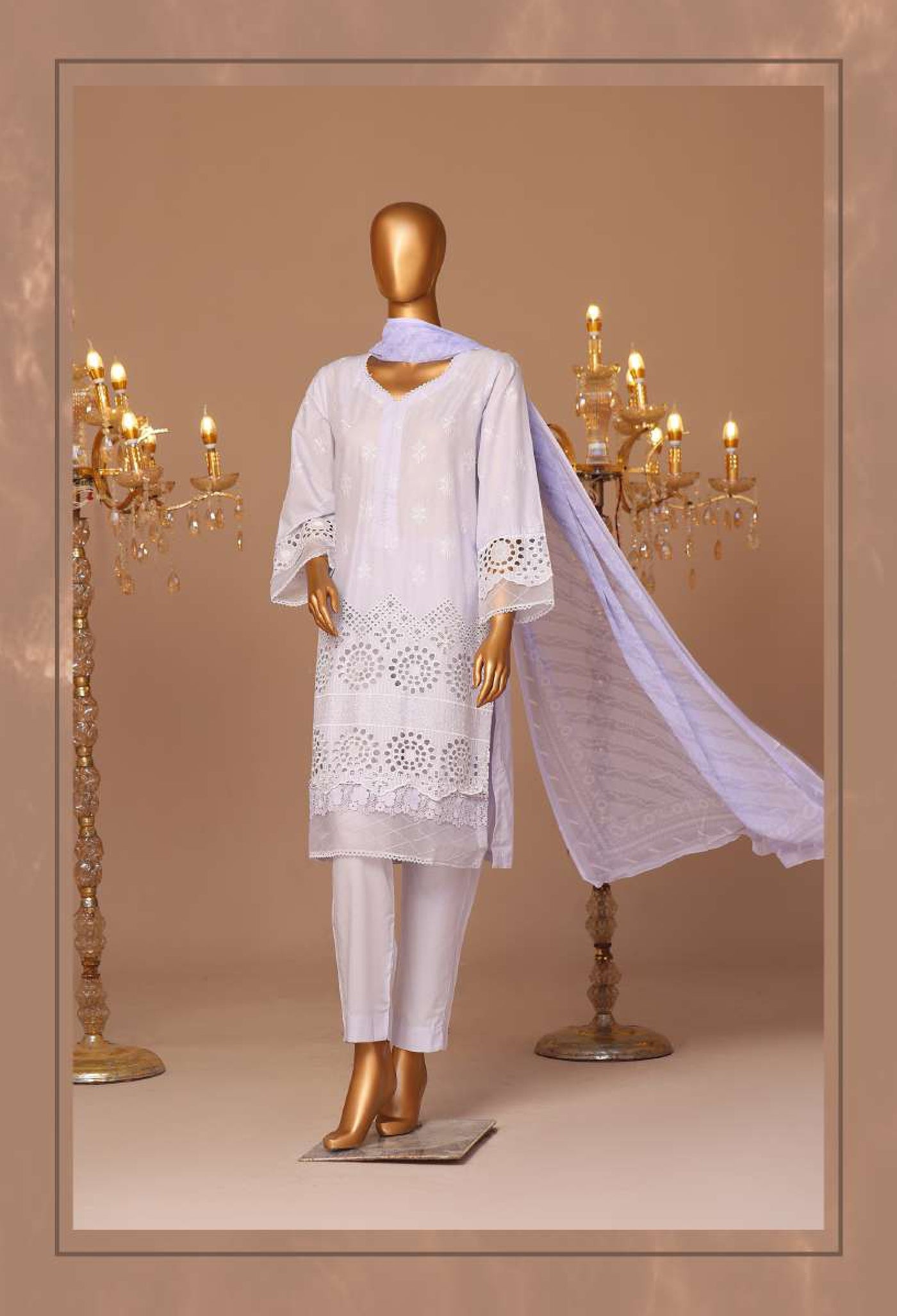 BIN SAEED COTTON LUXURY EMBROIDERED (Pret)