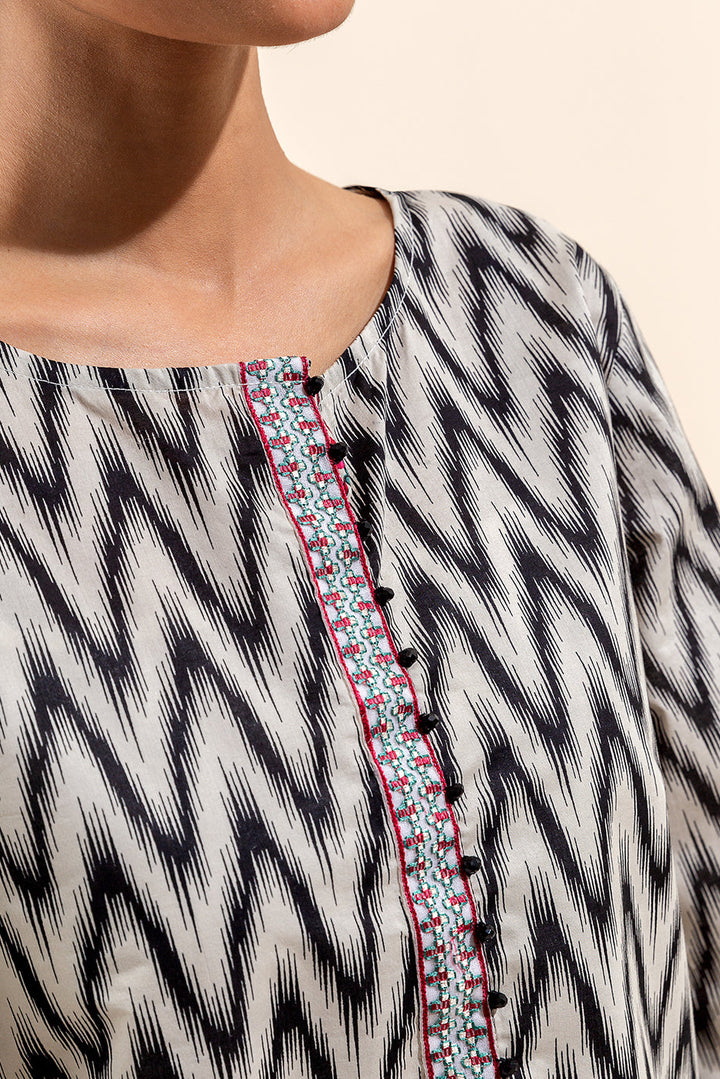 IKAT MESH BY Beechtree || 3 PIECE PRINTED LAWN SUIT