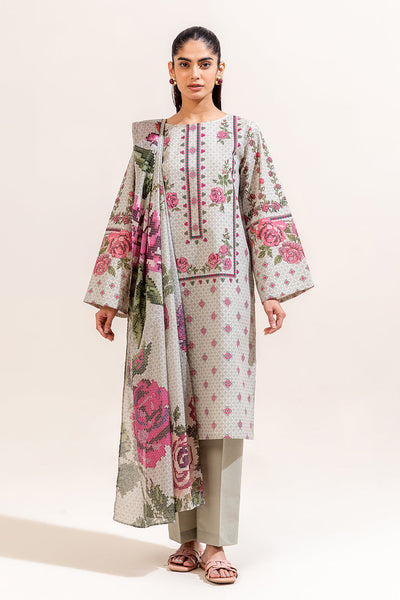 3 PIECE PRINTED LAWN SUIT