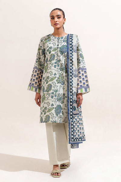 3 PIECE PRINTED LAWN SUIT