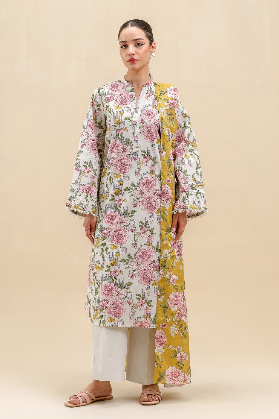 3 PIECE PRINTED LAWN SUIT