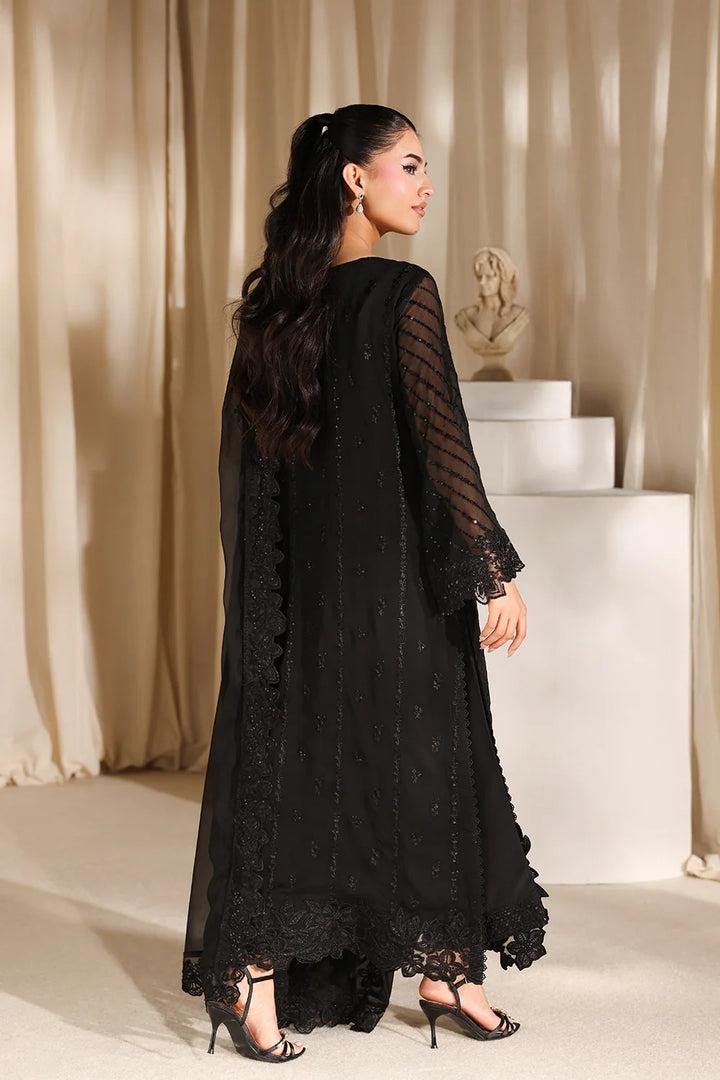 Luxe Embroidered  Lawn 3pcs