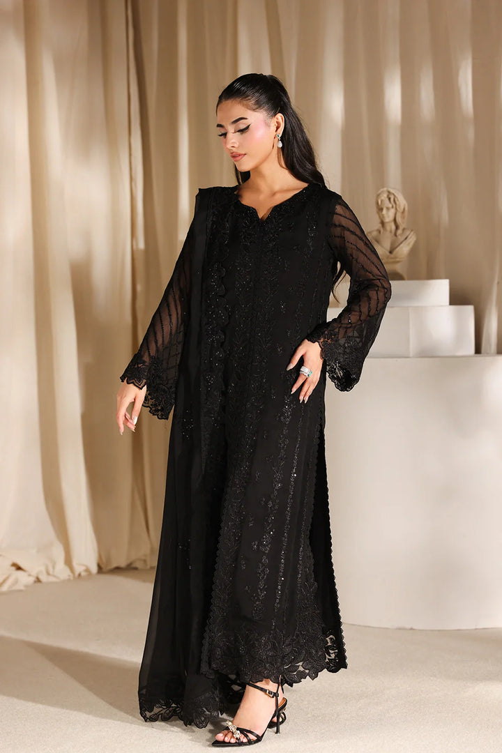 Luxe Embroidered  Lawn 3pcs