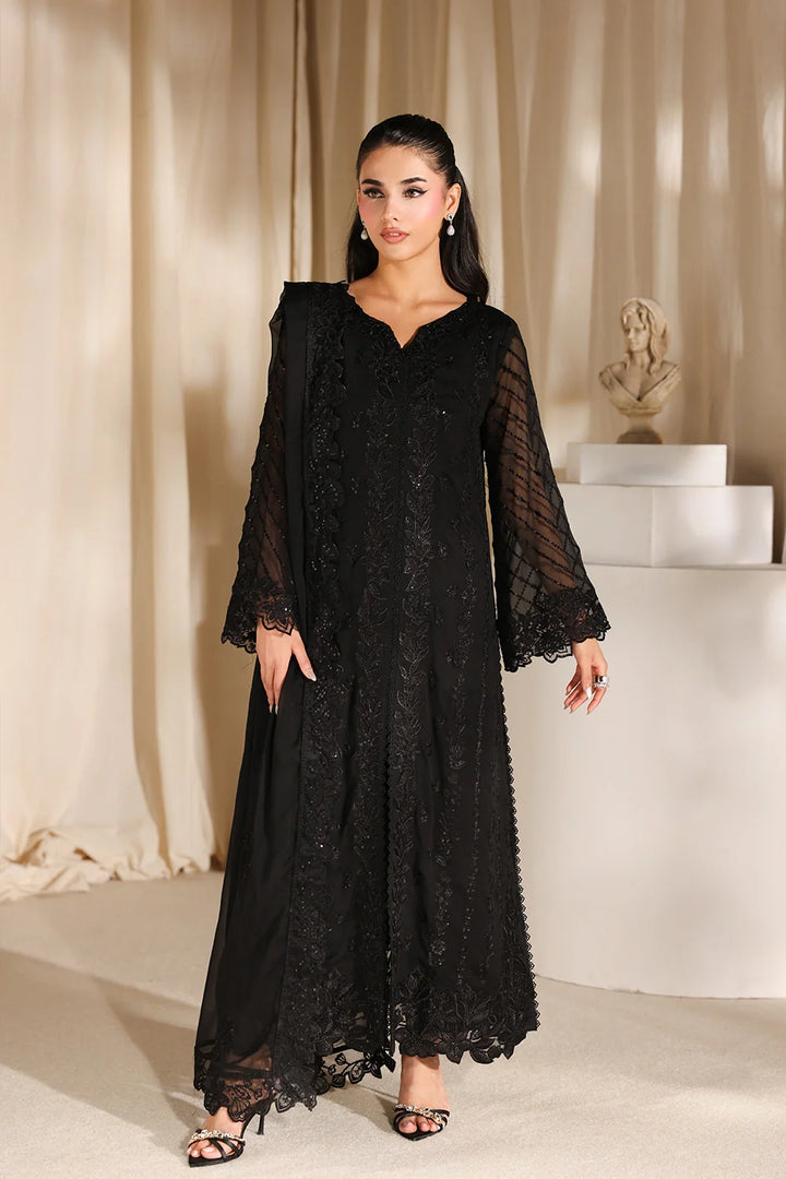 Luxe Embroidered  Lawn 3pcs