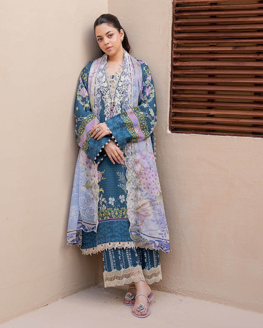 Summer in Bloom | Printed Lawn