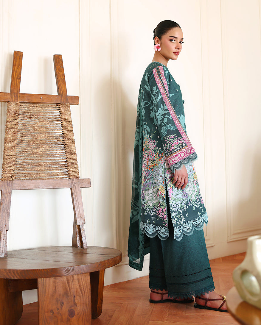 eclat garden printed lawn