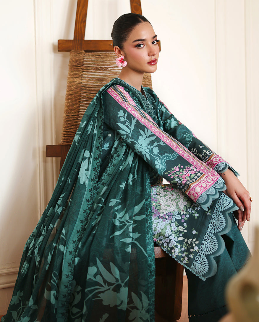 eclat garden printed lawn