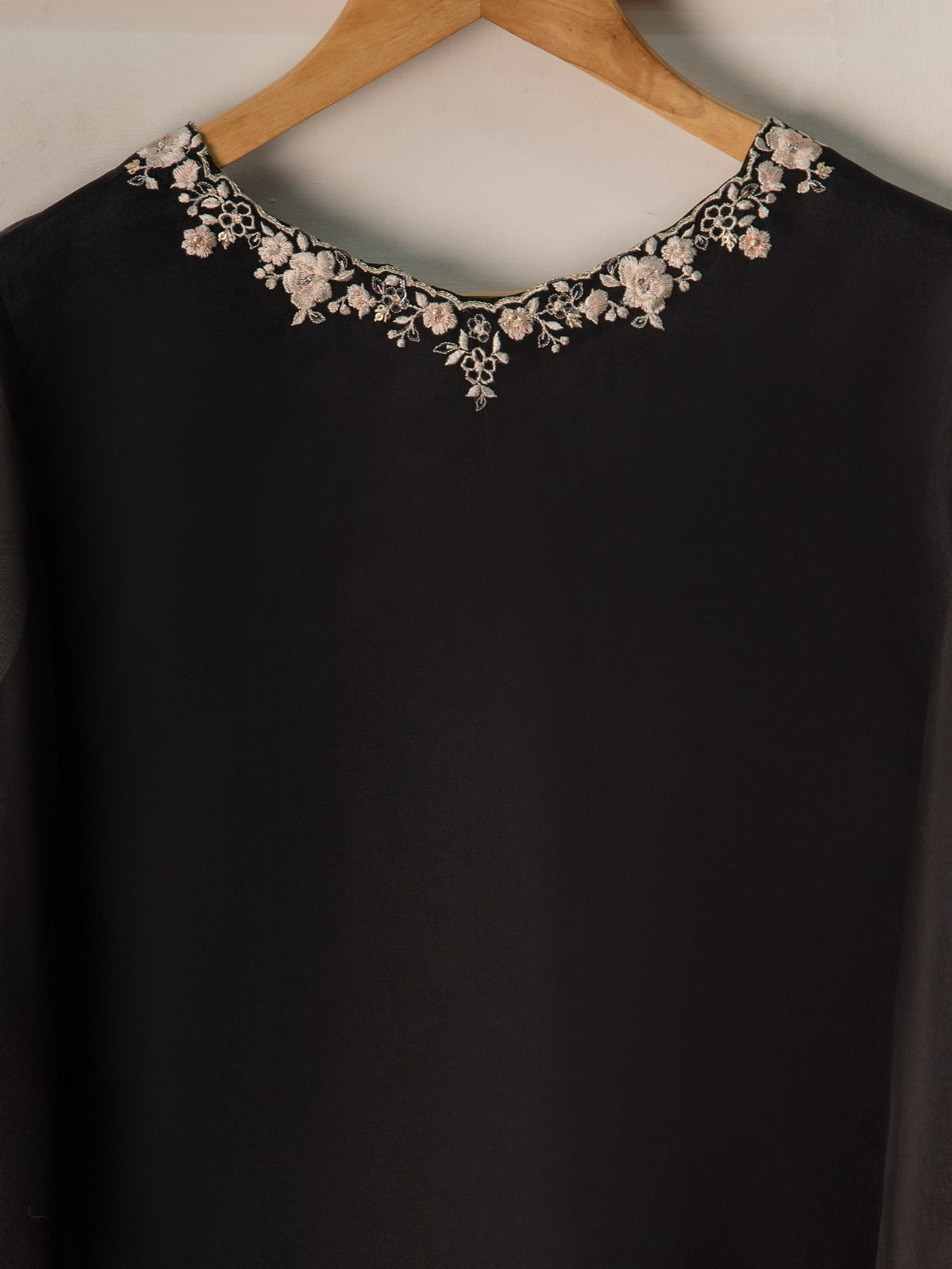 Pure Organza Embroidered Suit