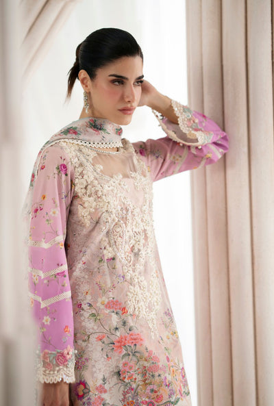 Garden Whisper Printed silk