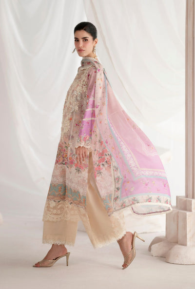 Garden Whisper Printed silk