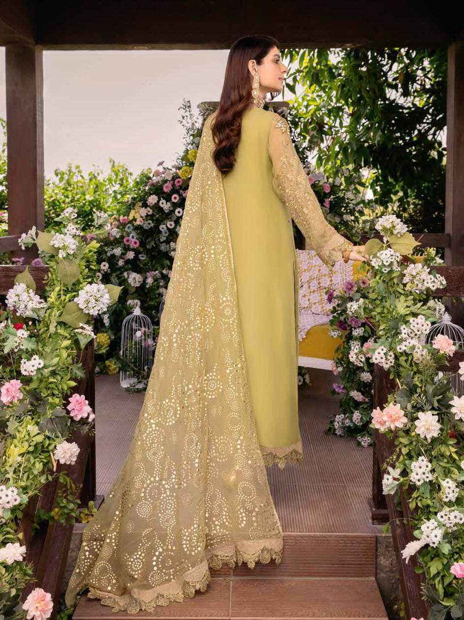 CHARIZMA SHEHNAI UNSTITCHED CHIFFON