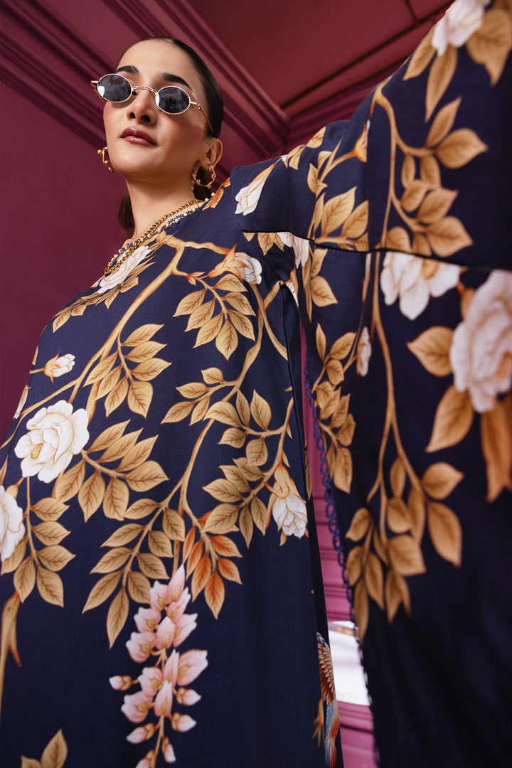 3 Pc Unstitched Printed Linen Suit