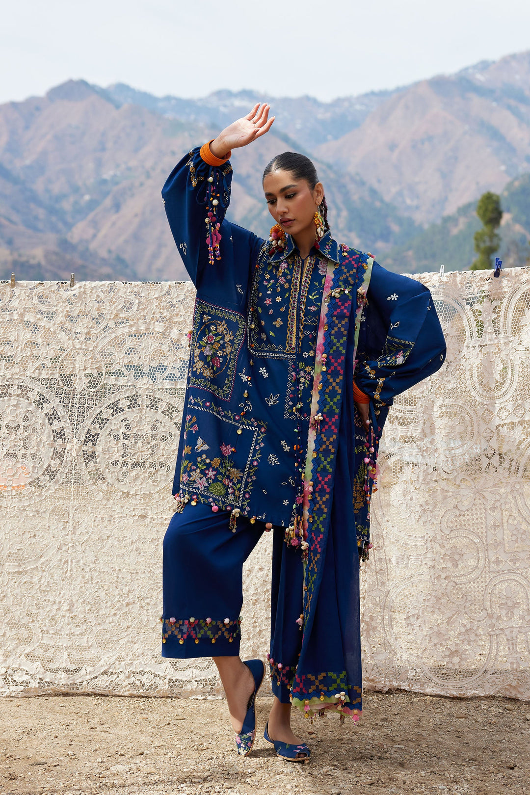 Embroidered  Lawn