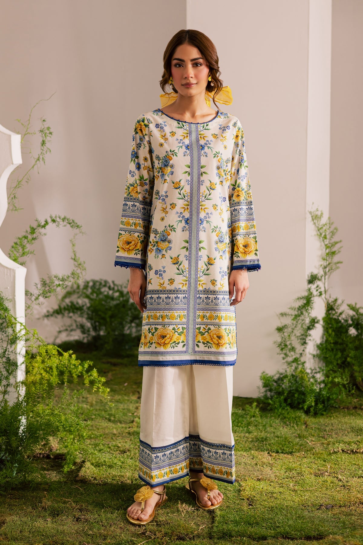 Cave 2Pc - Printed Lawn Dress