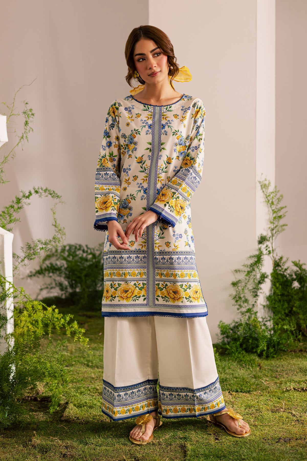 Cave 2Pc - Printed Lawn Dress